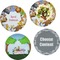 Animals Set of Lunch / Dinner Plates