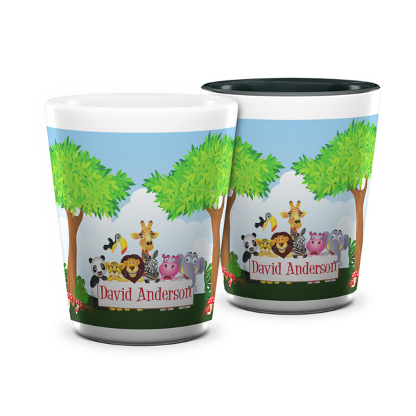 Custom Animals Ceramic Shot Glass - 1.5 oz (Personalized)