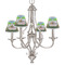 Animals Small Chandelier Shade - LIFESTYLE (on chandelier)