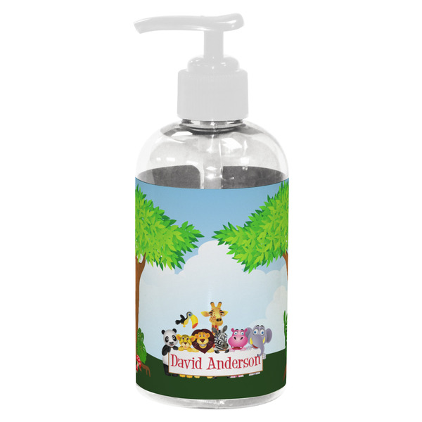 Custom Animals Plastic Soap / Lotion Dispenser (8 oz - Small - White) (Personalized)