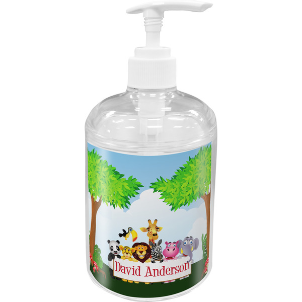 Custom Animals Acrylic Soap & Lotion Bottle (Personalized)