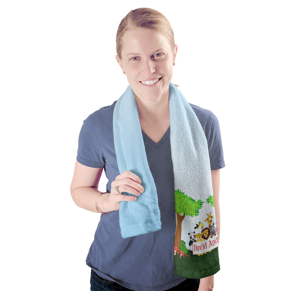 Animals Sport Towel - Exercise use - Model