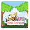 Animals Square Decal (Personalized)