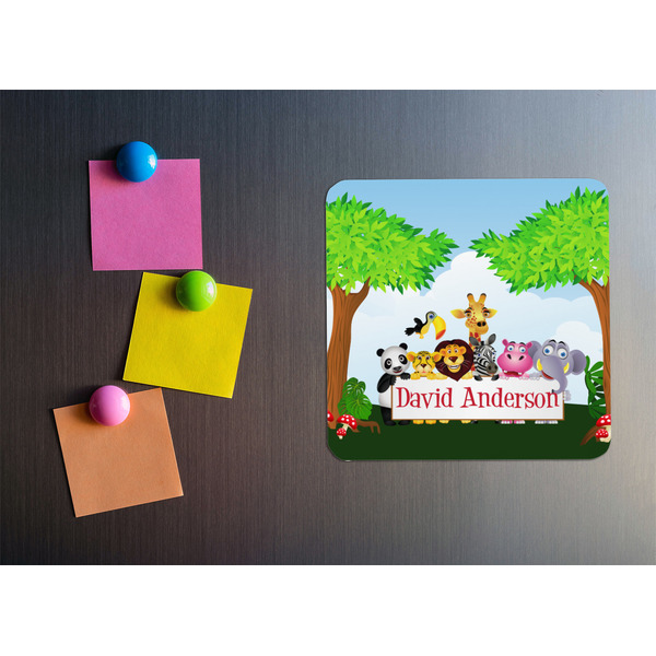 Animals Square Fridge Magnet - LIFESTYLE