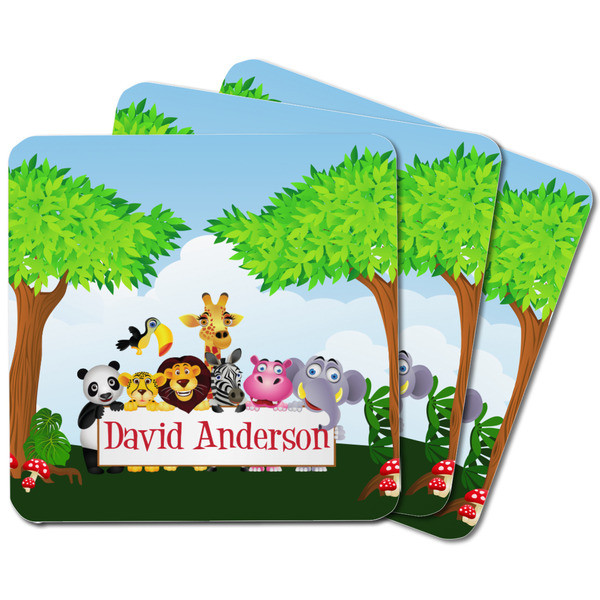 Animals Square Fridge Magnet - MAIN