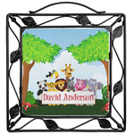 Animals Square Trivet (Personalized)