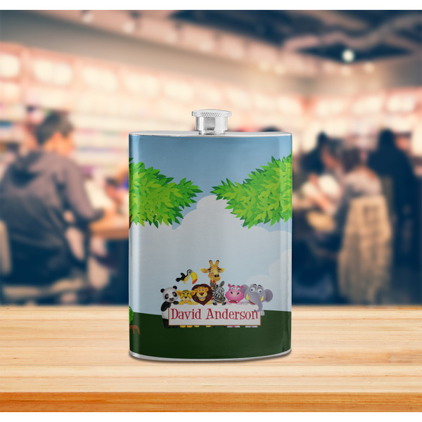 Animals Stainless Steel Flask - LIFESTYLE 2