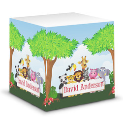 Animals Sticky Note Cube w/ Name or Text