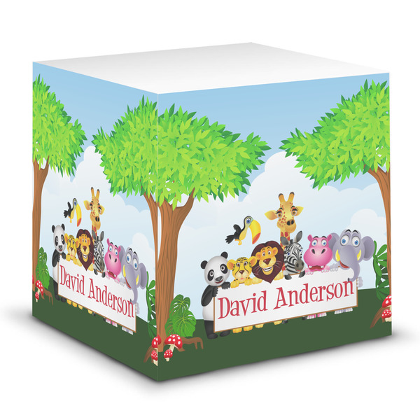 Custom Animals Sticky Note Cube w/ Name or Text