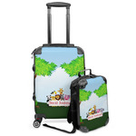 Animals Kids 2-Piece Luggage Set - Suitcase & Backpack (Personalized)
