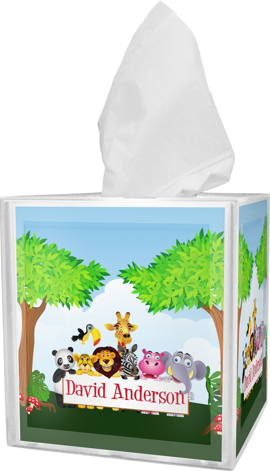 Animals Tissue Box Cover (Personalized) YouCustomizeIt