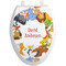 Animals Toilet Seat Decal Elongated