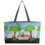 Animals Beach Totes Bag - w/ Black Handles (Personalized)