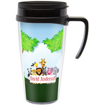 Animals Acrylic Travel Mug with Handle (Personalized)