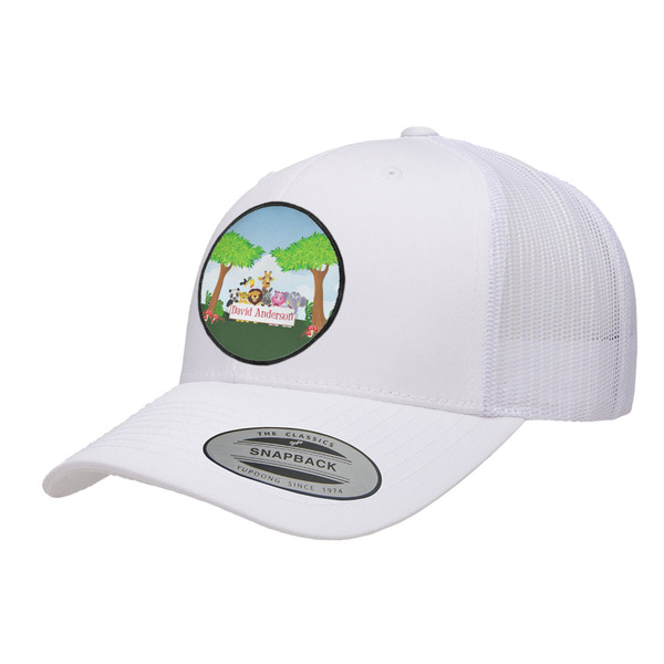 Custom Animals Trucker Hat - White (Personalized)