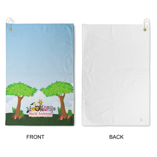 Animals Waffle Weave Golf Towel - Approval