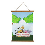 Animals Wall Hanging Tapestry - Tall (Personalized)