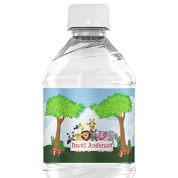 Animals Water Bottle Labels - Custom Sized (Personalized)