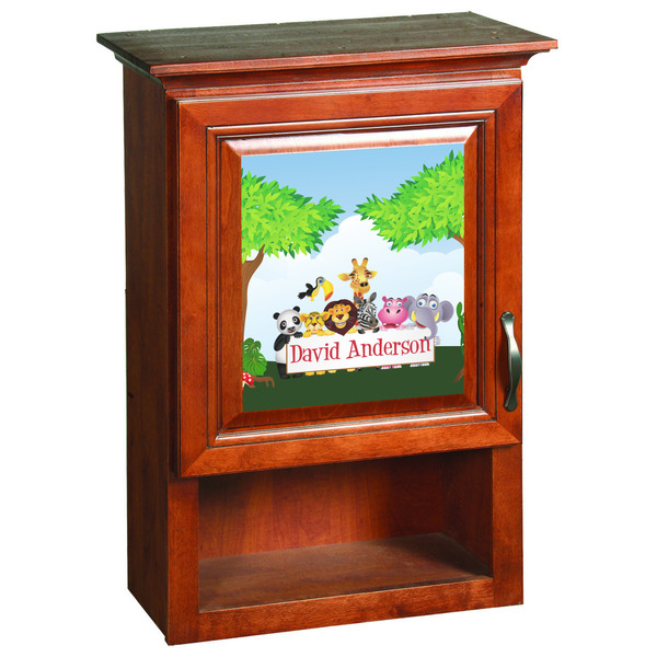 Animals Wooden Cabinet Decal (Medium)