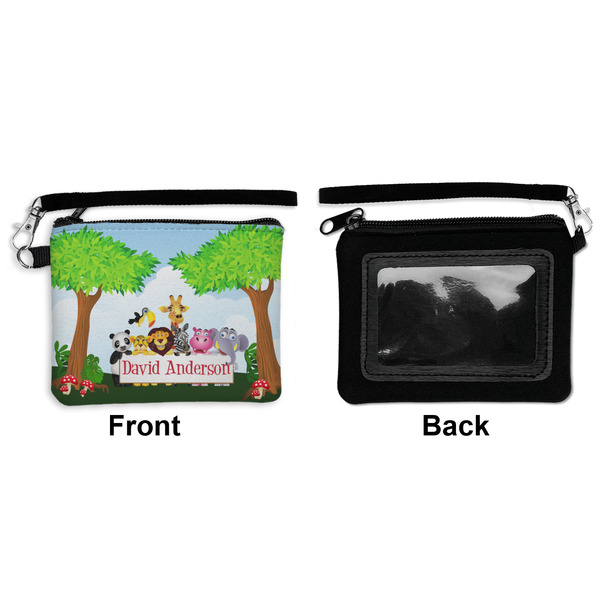 Animals Wristlet ID Cases - Front & Back