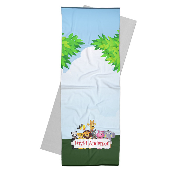 Custom Animals Yoga Mat Towel (Personalized)