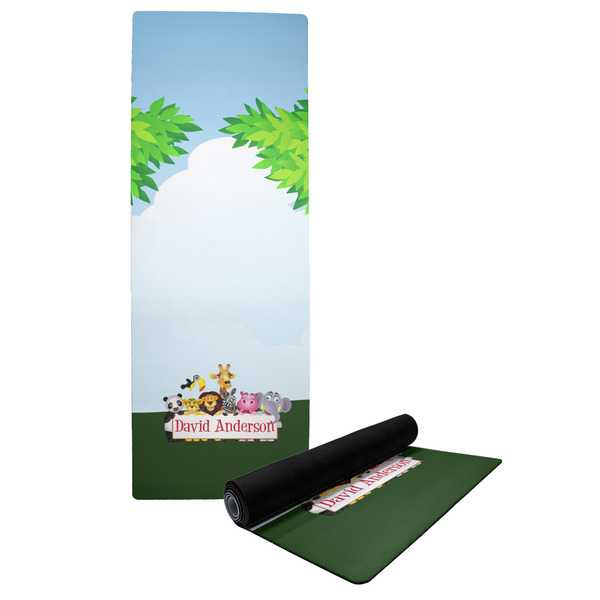 Custom Animals Yoga Mat w/ Name or Text