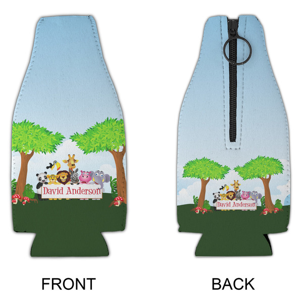 Animals Zipper Bottle Cooler - APPROVAL