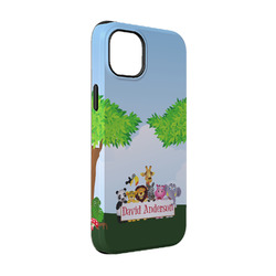 Animals iPhone Case - Rubber Lined - iPhone 14 (Personalized)