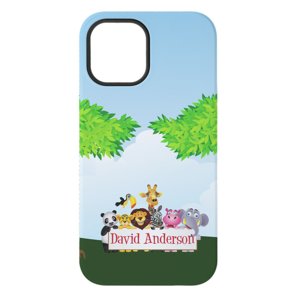 Animals iPhone 15 Plus Tough Case - Back