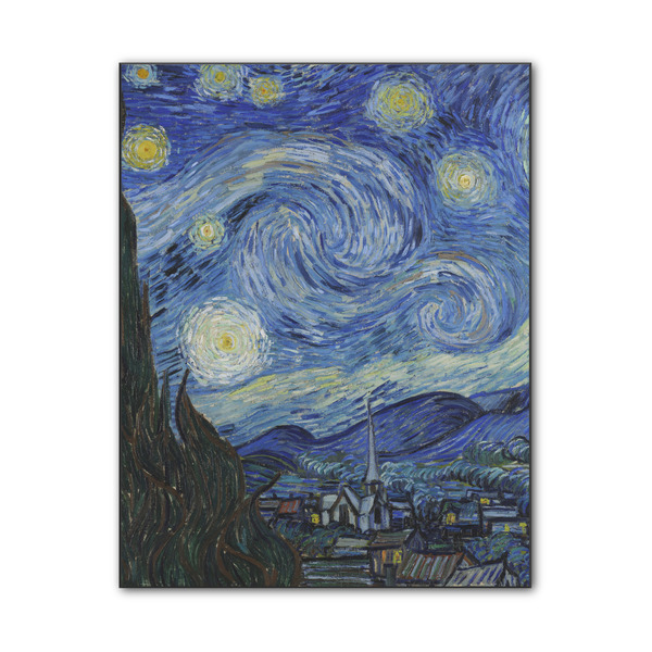 Custom The Starry Night (Van Gogh 1889) Wood Print - 11x14