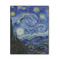 The Starry Night (Van Gogh 1889) 11x14 Wood Print - Front View