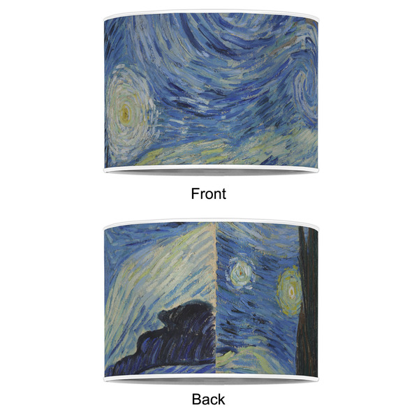 The Starry Night (Van Gogh 1889) 12" Drum Lampshade - APPROVAL (Poly Film)