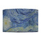 The Starry Night (Van Gogh 1889) 12" Drum Lampshade - FRONT (Fabric)