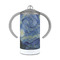 The Starry Night (Van Gogh 1889) 12 oz Stainless Steel Sippy Cups - FRONT