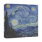The Starry Night (Van Gogh 1889) 12x12 - Canvas Print - Angled View