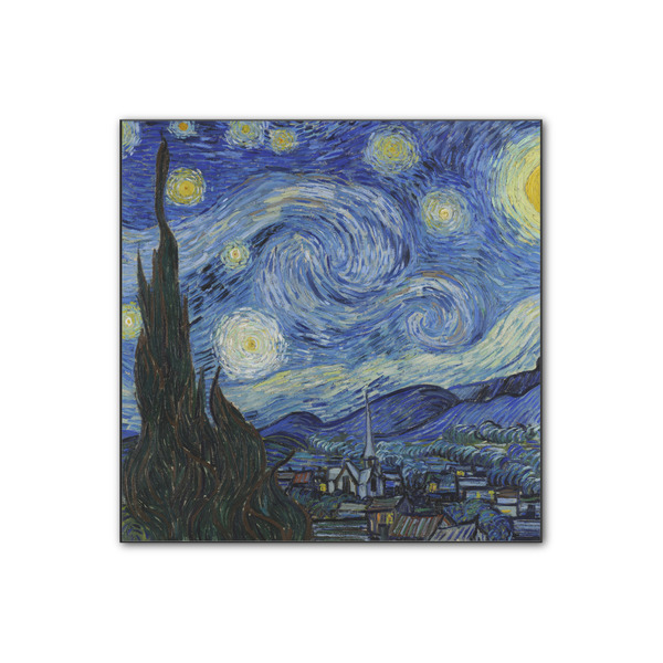 Custom The Starry Night (Van Gogh 1889) Wood Print - 12x12