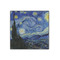 The Starry Night (Van Gogh 1889) Wood Print - 12x12