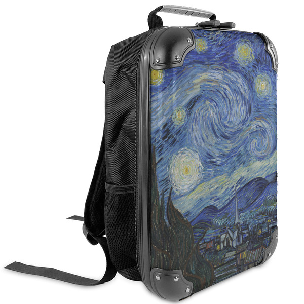 Custom The Starry Night (Van Gogh 1889) Kids Hard Shell Backpack