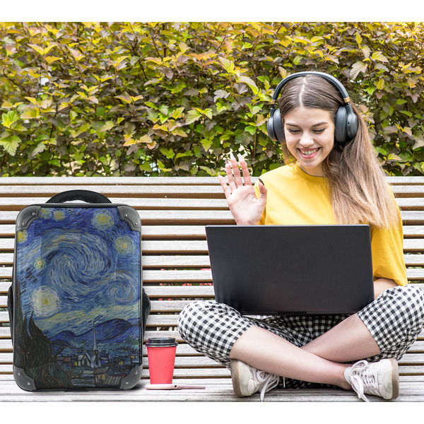 The Starry Night (Van Gogh 1889) 15" Backpack - LIFESTYLE