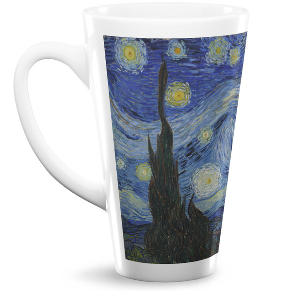 Custom The Starry Night (Van Gogh 1889) 16 Oz Latte Mug