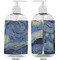 The Starry Night (Van Gogh 1889) 16 oz Plastic Liquid Dispenser- Approval- White