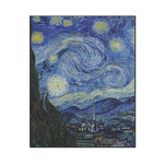 The Starry Night (Van Gogh 1889) Wood Print - 16x20