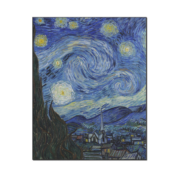Custom The Starry Night (Van Gogh 1889) Wood Print - 16x20