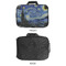 The Starry Night (Van Gogh 1889) 18" Laptop Briefcase - APPROVAL