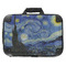 The Starry Night (Van Gogh 1889) Hard Shell Briefcase - 18"