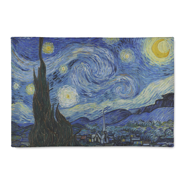 Custom The Starry Night (Van Gogh 1889) 2' x 3' Indoor Area Rug