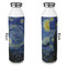 The Starry Night (Van Gogh 1889) 20oz Water Bottles - Full Print - Approval