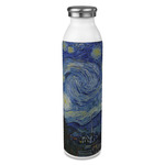 The Starry Night (Van Gogh 1889) 20oz Stainless Steel Water Bottle - Full Print