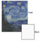 The Starry Night (Van Gogh 1889) 20x24 - Matte Poster - Front & Back