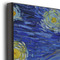 The Starry Night (Van Gogh 1889) 20x30 Wood Print - Closeup